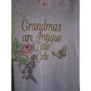 Pink Graphic Tee with Floral Design